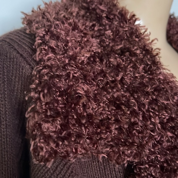 Vintage Kathy Ireland Belted Cardigan (M) - Picture 4 of 7